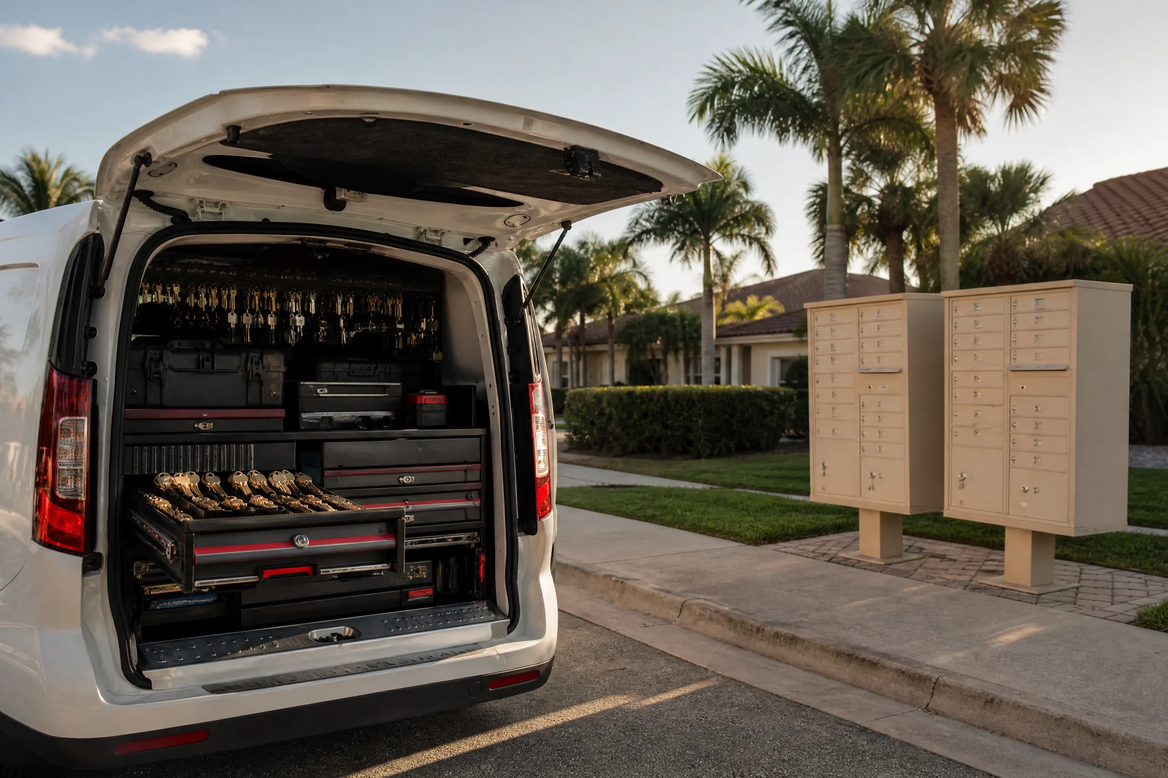 Mailbox lock replacement in Ellenton FL — Ninja Lock locksmith